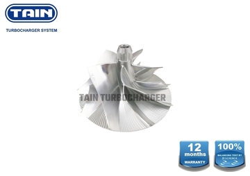 Upgarde Billet Compressor Wheels HE351 86mm/90mm 60mm 5X5blade  Mixmill flank&point locknut